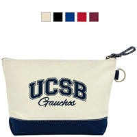 Sacs de rangement pour maquillage Trolly Bag Soft Small Logo Canvas Custom Case Organizer Cotton Canvas Cosmetic Pouch