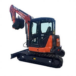 New Arrival ZX55UR Mini Crawler Excavator High Quality Original Engine Low Price Almost New Low Working Hours Includes Bearing - Product Image 1