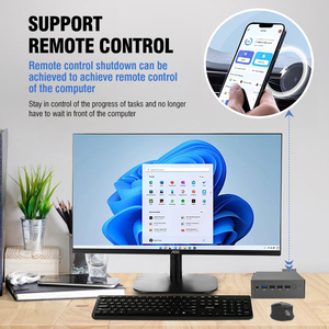 Sharerdp di alta qualità originale Desktop Mini PC <span class=keywords><strong>Core</strong></span> <span class=keywords><strong>I3</strong></span> N305 8 <span class=keywords><strong>Core</strong></span> DDR4 8GB 16GB portatile tascabile nc Comput Mini PC da gioco X86 - Product Image 5
