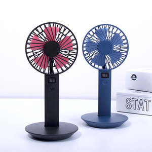 Ventilateur de table rechargeable à piles avec é<span class=keywords><strong>cran</strong></span> d'affichage de la batterie - Product Image 3