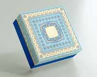 Nouvelle arrivée, boîte à base pliable de luxe de haute qualité, personnalisée, avec couvercle, matériaux recyclés, doublure écologique, emballage cadeau, emballage de vêtements en papier