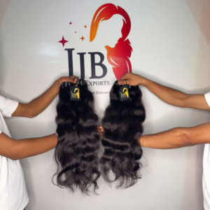 Paquete de cabello crudo camboyano, extensiones de cabello humano liso al por mayor, cabello humano crudo ondulado templo alineado con cutícula - Product Image 2