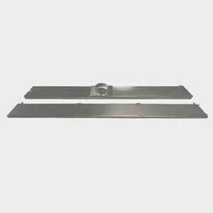 Drainage Channel Floor Trap Drains Commercial Convenient Installation Stainless Steel Strainer Anti Odor Vertical Superdrain