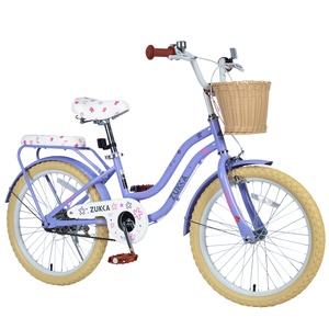 Vélo pour enfants ZUKKA <span class=keywords><strong>20</strong></span> <span class=keywords><strong>pouces</strong></span>, cadre en acier, vitesse unique, pour garçons et filles âgés de 7 à 10 ans, vélo pour enfants avec frein à bande - Product Image 6
