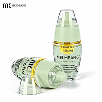 Flacon Airless 2-en-1 à Double Compartiment 30ml+3ml pour Séparation Poudre-Liquide – Contenant Cosmétique Professionnel Anti-Âge pour Soins de la Peau
