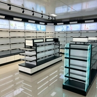 Supermarkt rekken & schappen cosmetica display showcase cosmetica meubilair voor cosmetica displaybalie