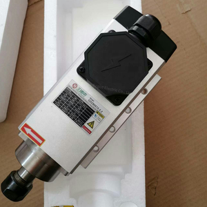 Machine de gravure CNC à grande vitesse refroidie par air 2,2 KW 110V, livraison gratuite, 4 roulements à billes à bride carrée, moteur de broche ER20 - Product Image 1