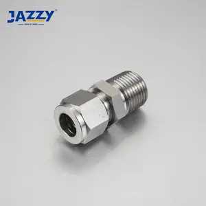 JAZZY Tube To SAE O-Ring-Dichtung DMCS SAE-Stecker DRTS Positionable SAE Male Run Tee Elbow Branch Tee Instrumenten beschläge