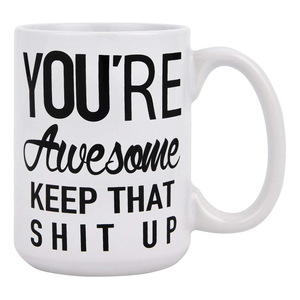 Taza <span class=keywords><strong>de</strong></span> Cerámica <span class=keywords><strong>de</strong></span> Porcelana Fina <span class=keywords><strong>de</strong></span> 11oz para Sublimación, Divertida y Encantadora, para Café y Té, Taza Creativa para Parejas, Regalo para Padres - Product Image 3