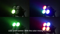 Lumière LED Par de haute qualité, étanche, 400W, Rgbw 4 en 1, effet de lumière de scène, IP67, pour bar en plein air, DJ, concert, scène, événement, spectacle