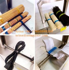 Meilleur prix OPP ruban <span class=keywords><strong>l</strong></span>égume petit carton baguage cercleuse saucisse ail mousse fardeleuse - Product Image 6