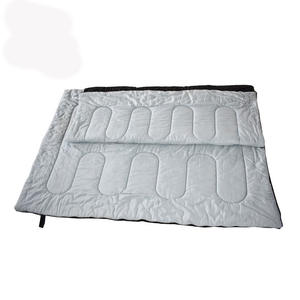 Saco de dormir impermeable para dos personas Saco de dormir doble <span class=keywords><strong>con</strong></span> 2 almohadas para acampar Senderismo Mochilero - Product Image 3