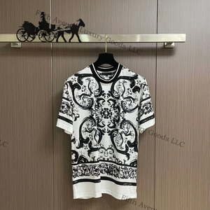 2025 DC Luxury Designer Therm2025DC T-shirt pour homme de qualité supérieure 100% coton respirant à séchage rapide imprimé à la main personnalisé de luxe - Product Image 2