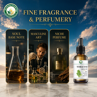 Absolue de tabac (Nicotiana Tabacum) de parfumerie fine pour la formule et la création de parfums professionnels