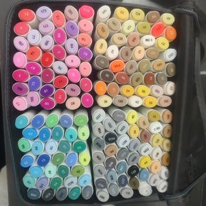 Thương Hiệu Hàng Đầu Chất Lượng Phác Thảo Đánh Dấu Bút Tùy Chỉnh 160 168 Màu Sắc Thiết Lập Bao Bì Cho Sinh Viên Rượu Dựa Trên Màu Đánh Dấu - Product Image 1