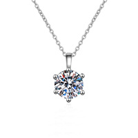 Collier pour femme JOYE Little Red Riding Book Quick Hand Shake Voice Net Live 10K en or massif avec chaîne à maillons en zircon et pendentif goutte d'eau