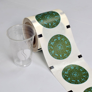 Film de scellage pour tasse entièrement automatique personnalisé rouleau de plastique thermoscellage tasse à thé à bulles film d'étanchéité pour couvercle en plastique - Product Image 2
