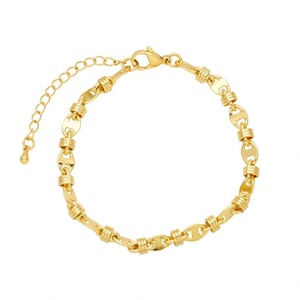 Bracelet Marinier en Acier Inoxydable Doré Style Italien, Chaîne Figaro Œil Porte-Bonheur, Bracelets Hip Hop pour Bijoux Femme et Homme – Vente en Gros - Product Image 5