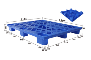 <span class=keywords><strong>Palette</strong></span> en plastique maillé empilable légère HDPE matériau recyclé vierge de qualité alimentaire entrepôt industriel antidérapant <span class=keywords><strong>palette</strong></span> européenne personnalisée - Product Image 2
