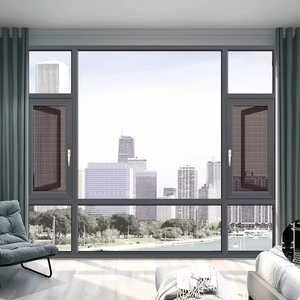 Ventanas de Dos Hojas con Doble Acristalamiento Estilo Norteamericano, Diseño Resistente a Huracanes - Product Image 3