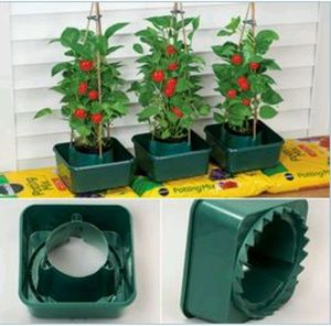 กระถางปลูกมะเขือเทศแบบวงแหวนพร้อมถุงปลูกพลาสติกสำหรับรดน้ำ - Product Image 6