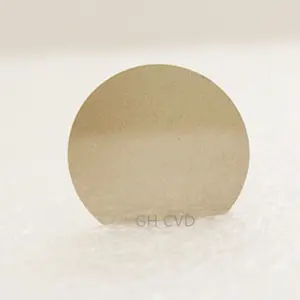 Hochwertiger HPHT CVD Diamant rohling Platte optisches Fenster CVD Diamant wafer für Kühlkörper