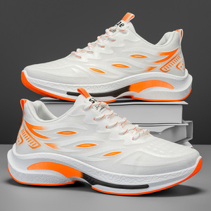 2025 zapatos deportivos informales de moda para hombres, zapatos cómodos de suela blanda para correr, zapatos de malla transpirable - Product Image 2