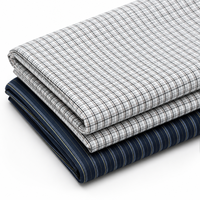 Tissu tissé teint en fil, écologique, matériau en gros pour chemises, robes, rideaux, décoration intérieure, artisanat, vêtements et t-shirts pour femmes