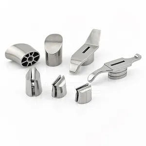 Stainless Steel SUS304L Sintered Metal Powder Injection Molding Knife Finger Guard And Pommel Set For Custom Knives