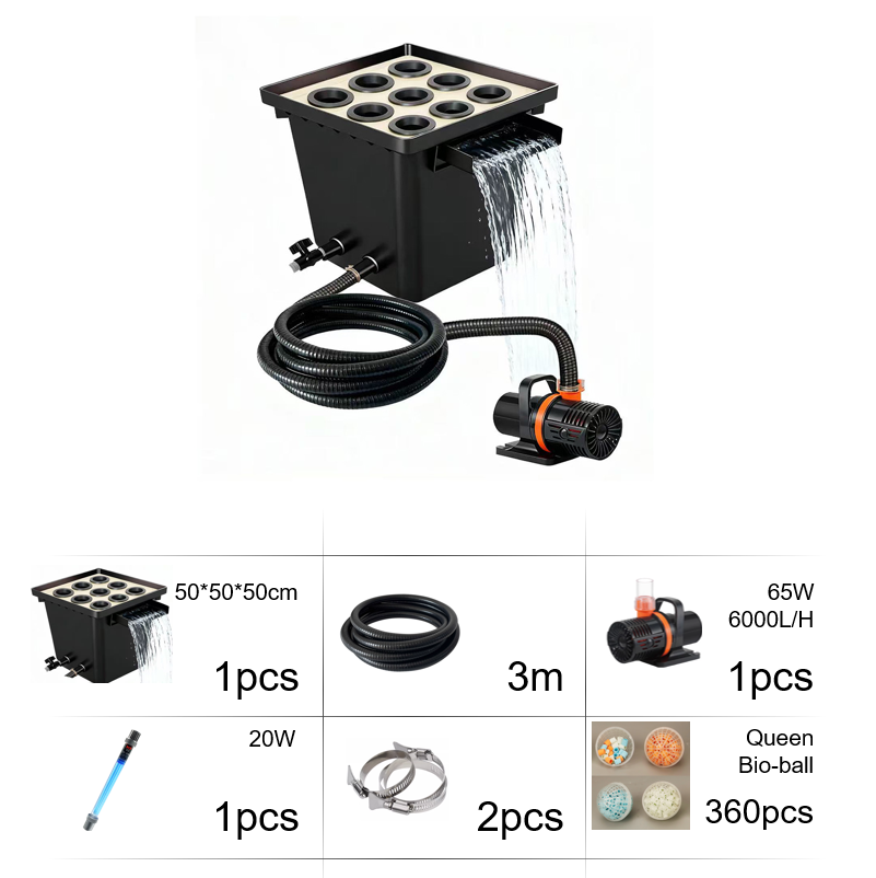 6000L/H, 360 pz regina Bio-palla