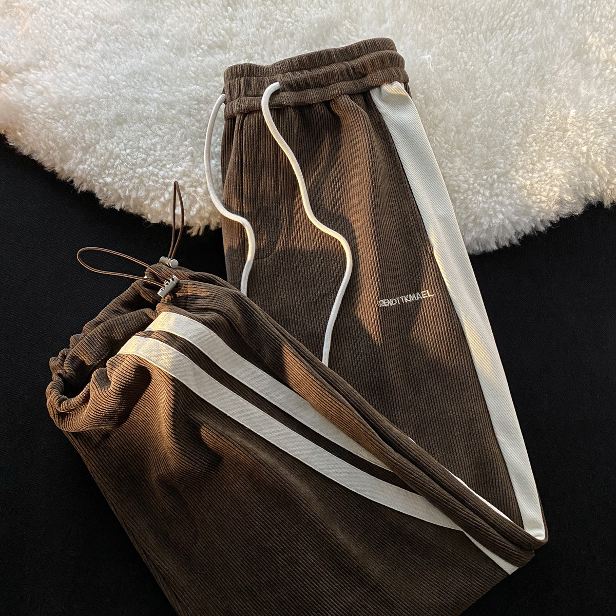 Brown White