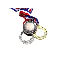 Wanfengリボン付きカスタムメイドOem賞メタルメダル