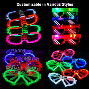 Lunettes LED clignotantes de haute qualité pour le Nouvel An 2026 – Articles de fête pour festivals, carnavals et cadeaux - Product Image 4