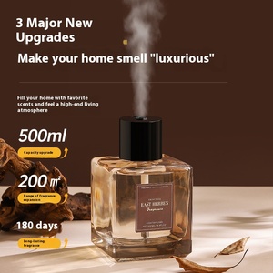 Juegos de difusores de caña de gran capacidad hechos a mano para <span class=keywords><strong>aromaterapia</strong></span> sostenible en interiores para dormitorio, sala de estar, Nuevo vidrio automático - Product Image 3