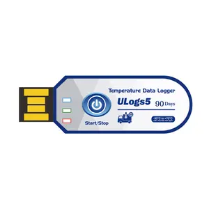 Tek kullanımlık USB Transit yolculuk kaydedici PDF soğuk zincir sıcaklık veri kaydedici