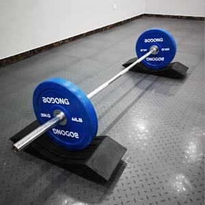 Yeni ürün basit toptan halter squat pad ağırlık kaldırma deadlift platformu - Product Image 5