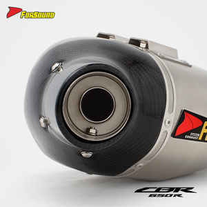 Sistema de Escape para Motocicleta Forsound, Precio de Fábrica al por Mayor, Acero Inoxidable con Acabado Flameado, Tubo Completo para HONDA CBR650R, Piezas de <span class=keywords><strong>Moto</strong></span> - Product Image 3