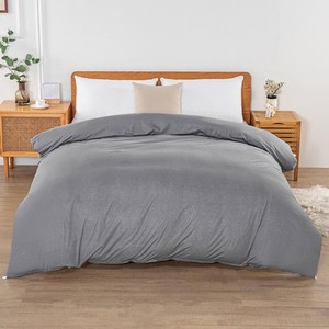 Ensemble de literie en polyester lavé de haute qualité, 3 pièces, ultra doux pour la peau, pour toutes les saisons, ensemble de linge de lit, taille Queen et King - Product Image 3