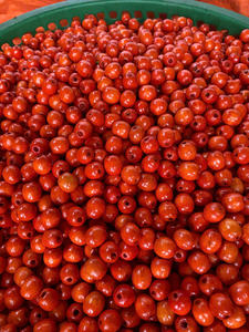 Housse de siège de voiture en perles de bois rouges de luxe, coussin de siège massant rafraîchissant, coussin en perles de bois ventilé pour l'été, pour le confort du conducteur - Product Image 4