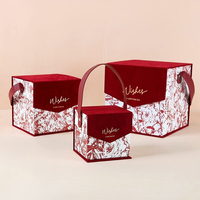 Boîtes cadeaux rigides en papier écologiques de qualité supérieure, personnalisables en couleur, avec pelliculage mat et gaufrage, tailles et styles sur mesure