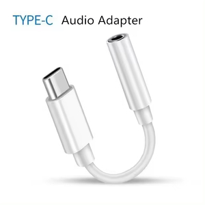 Wholesale Jack Aux <strong>Adapter</strong> USB C 3.5mm Jack Audio Cable Phone Accessories Cable Adaptador Type C to 3.5mm Earphone <strong>Adapter</strong>