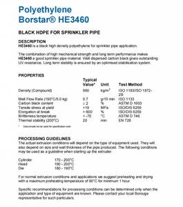 Granulés de matière première HDPE3460 de qualité de tuyau de granule de particules de résine noire de polyéthylène haute densité (HDPE) - Product Image 4