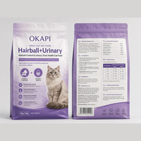 Nourriture pour chats anti-boules de poils, santé urinaire, fibres de psyllium, DL-méthionine, magnésium contrôlé, 2kg 5kg, nourriture sèche pour chats OEM, vente en gros