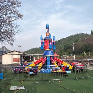Parque de atracciones infantil giratorio de doble capa con control propio, equipo de elevación, fabricado en fábrica china - Product Image 2