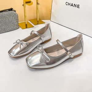 Scarpe Rosse <span class=keywords><strong>da</strong></span> Donna Personalizzate in Tessuto, Mocassini Marroni Vintage, Scarpe Basse in Tessuto Verniciato Stile Mary Jane - Product Image 6