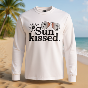 T-shirt à manches longues Sun Kissed, vêtements de plage pour les vacances d'été - Product Image 3