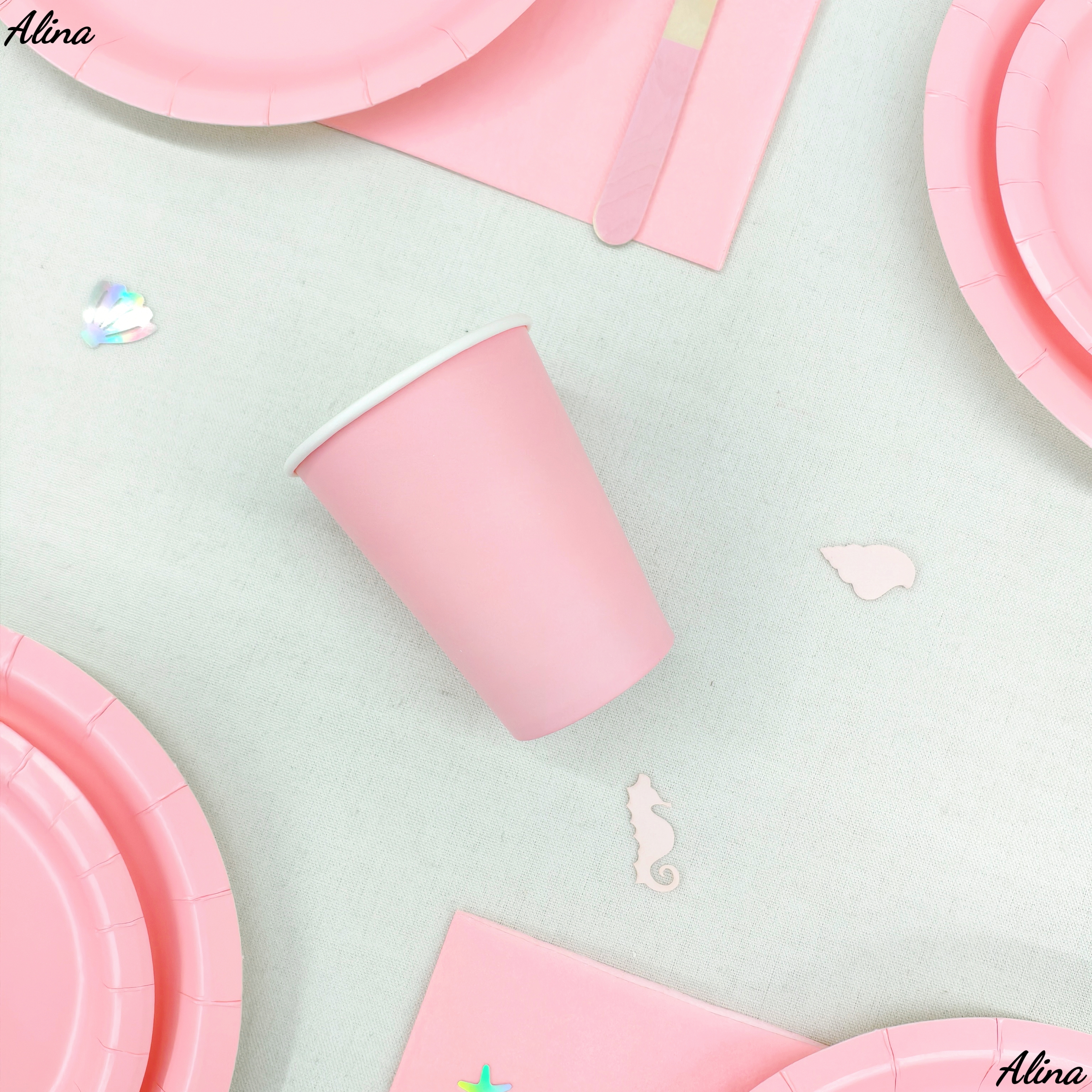 Taza ROSA de 9oz * 10 piezas