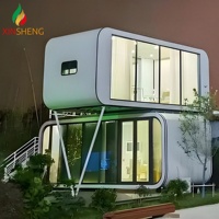 Maison Modulaire Préfabriquée Respirante pour Hôtel, Entrepôt, Hôpital, Appartement, Atelier, Terrasse à Deux Niveaux – Approvisionnement Direct Usine