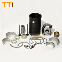 S6A S6B S6B3 S6A3 S6R Kit de reconstruction de révision de moteur S12A S12R S16R Kit de revêtement de cylindre de jeu de segments de Piston