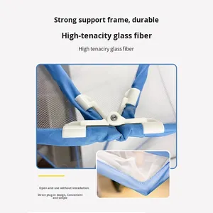 Conveniente <span class=keywords><strong>mosquitera</strong></span> plegable y dosel <span class=keywords><strong>de</strong></span> <span class=keywords><strong>cama</strong></span> para el hogar, dormitorios <span class=keywords><strong>de</strong></span> estudiantes, personas individuales y dobles, adultos y niños - Product Image 4